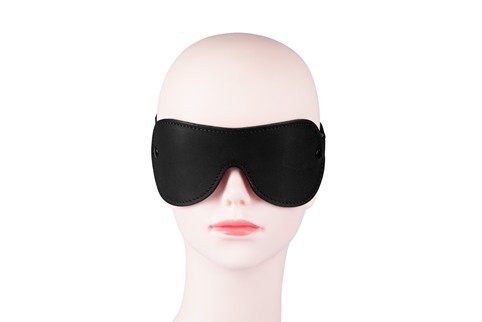 Sheepskin Lined Bondage Blindfold #2
