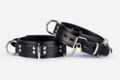 50mm Lockable Medium Duty Slave Collar with 4 D~Rings