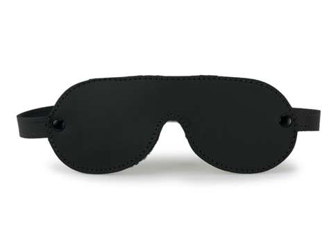 Sheepskin Lined Bondage Blindfold #3